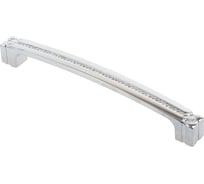 Ручка-скоба Kerron с кристаллами, 160 мм, хром CRL18-160