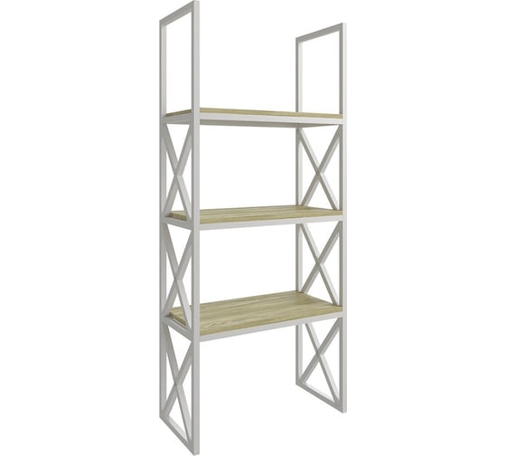 Стеллаж Desk Question лофт DQ Form Fir White (ШхГхВ 600х300х1400) 10021