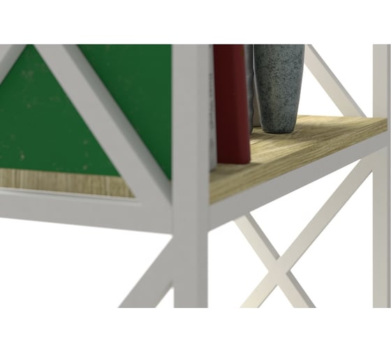 Стеллаж Desk Question лофт DQ Form Fir White (ШхГхВ 600х300х1400) 10021
