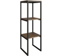 Стеллаж Desk Question лофт DQ Muette Nut (ШхГхВ 350х350х1100) 10018