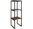 Стеллаж Desk Question лофт DQ Muette Nut (ШхГхВ 350х350х1100) 10018 1