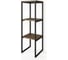 Стеллаж Desk Question лофт DQ Muette Nut (ШхГхВ 350х350х1100) 10018 2