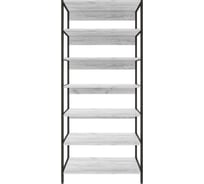 Стеллаж Desk Question лофт DQ SITI большой цвет дуб белый (ШхГхВ 800х400х1800) 10096