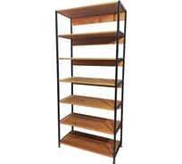 Стеллаж Desk Question лофт DQ SITI большой цвет дуб табачный (ШхГхВ 800х400х1800) 10097