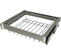 Выдвижная полка для брюк Amix 690х115х470 графит/хром DX005-700
