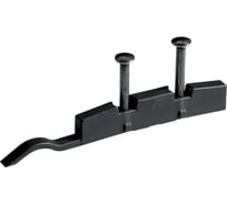 Концевой упор Hettich SlideLine 55 Plus пластмасса, серый 9105438