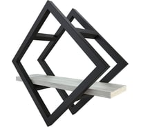 Полка Desk Question лофт DQ №10 Rum (мал.) цвет дуб белый 10263