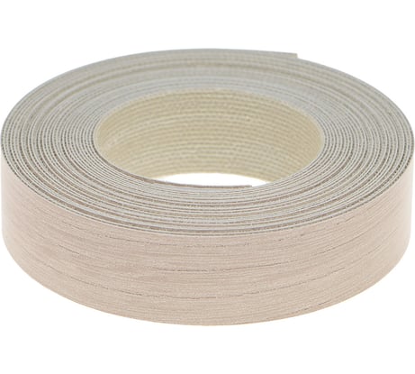 Кромочная меламиновая лента с клеем Tech-Krep/Zitar 19 мм, ясень шимо светлый, 5 м 130242