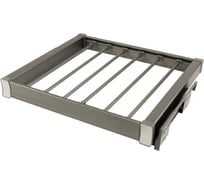 Выдвижная полка для брюк Amix графит 640х75х470 DX004-700