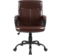 Офисное кресло DEFENDER Madrid коричневый, PU, 3 класс 64234