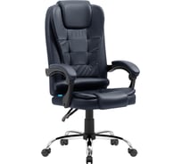 Игровое кресло DEFENDER Ares синий, PU, 3 класс, мягкие подлокотники 64319