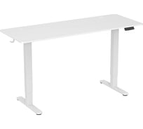 Стол для компьютера CACTUS CS-EDL-WWT столешница ДСП, белый каркас/белый 1994085