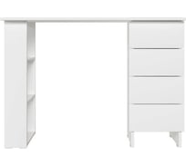 Стол Alternative Ривза с тумбой белый фасадный 1606 1050x450x750 00000058623