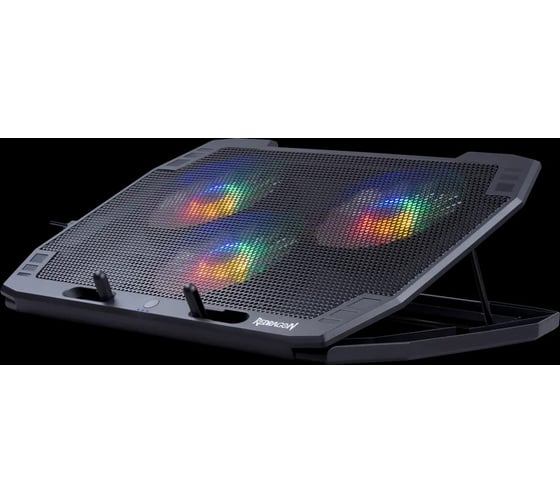 Подставка для ноутбука Redragon Ingrid 15-17'', 2 USB, 3 вентилятора 1100RPM 70991