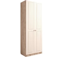 Шкаф Woodville Майя М-02 дуб баррик светлый / крем брюле 402305