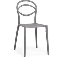 Пластиковый стул Woodville Simple gray 15740