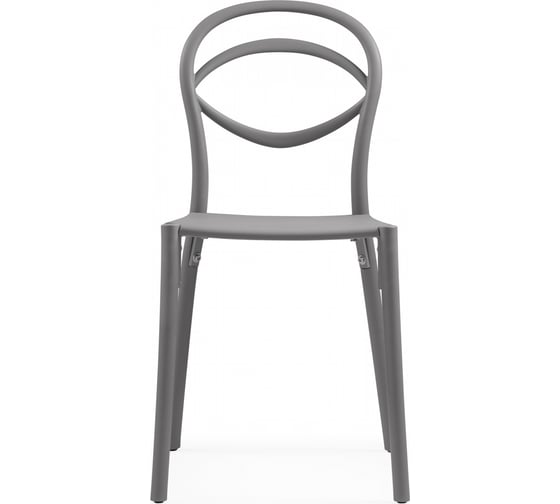 Пластиковый стул Woodville Simple gray 15740