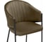Стул на металлокаркасе Woodville Kortni сappuccino / black 15704 5
