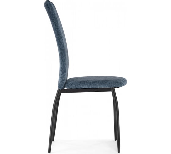 Стул на металлокаркасе Woodville Tod black / blue 15772