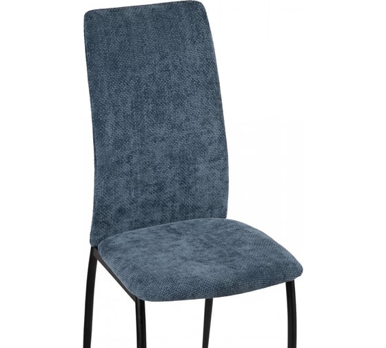 Стул на металлокаркасе Woodville Tod black / blue 15772