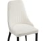 Стул на металлокаркасе Woodville Kora white / black 15755 5
