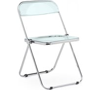 Пластиковый стул Woodville Fold складной clear gray-blue 15748