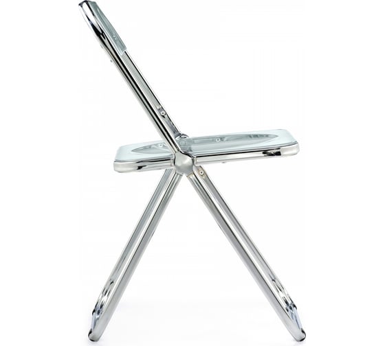 Пластиковый стул Woodville Fold складной clear gray-blue 15748