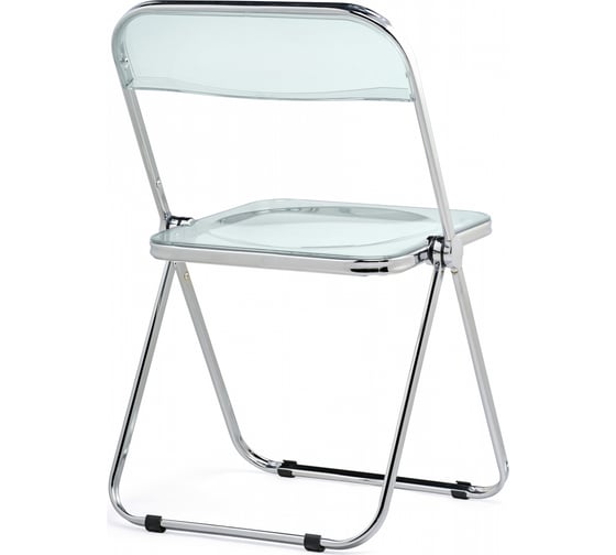 Пластиковый стул Woodville Fold складной clear gray-blue 15748