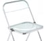 Пластиковый стул Woodville Fold складной clear gray-blue 15748 5