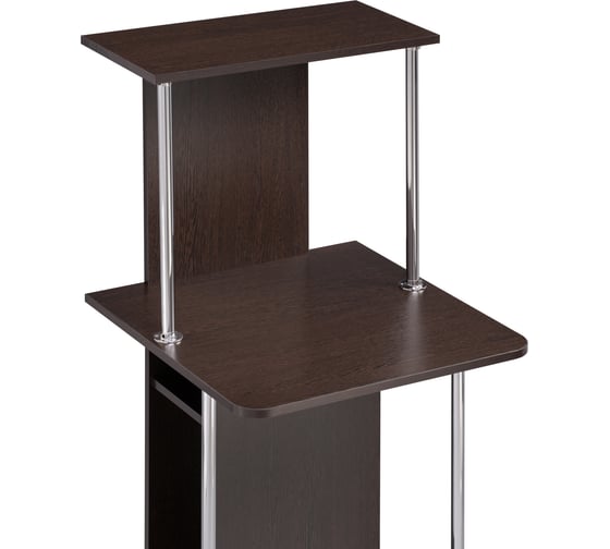 Компьютерный стол Woodville КСТ-12 60x60x125.5, венге 18027
