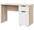 Компьютерный стол Woodville Стокгольм СТП03-1200 120x57x75, дуб сонома / line софт пломбир 579692 1