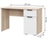 Компьютерный стол Woodville Стокгольм СТП03-1200 120x57x75, дуб сонома / line софт пломбир 579692 3