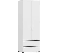 Прихожая Woodville Валенсия комплектация 1, белый текстурный 539296