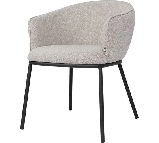 Стул Bergenson Bjorn Paal, букле, серый BB0000643