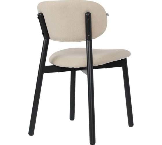Стул Bergenson Bjorn Round, рогожка, ванильный BB0000686