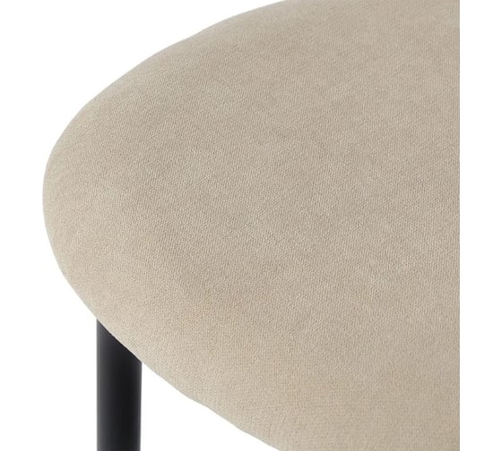 Стул Bergenson Bjorn Round, рогожка, ванильный BB0000686