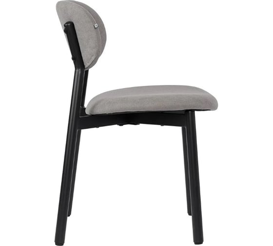 Стул Bergenson Bjorn Round, рогожка, дымчато-серый BB0000685