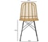 Стул Bergenson Bjorn Vetle Flat, ротанг BB0000478 10