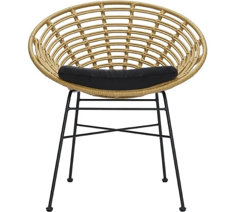 Стул Bergenson Bjorn Vetle Round, ротанг BB0000477