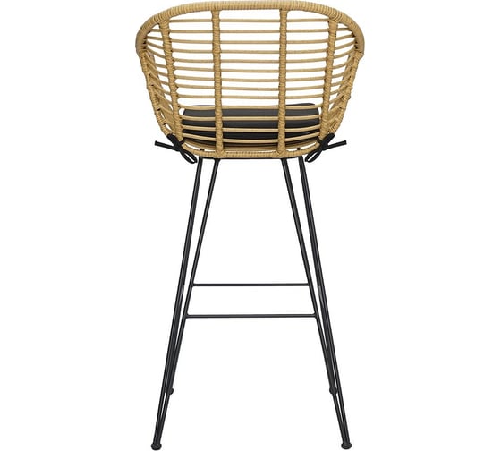 Стул барный Bergenson Bjorn Vetle Bent, ротанг BB0000476