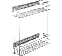 Бутылочница эко Lemax prof 200 мм с боковым креплением, хром VK-01-200