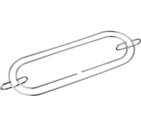 Держатель бокалов овальный lemax, хром MX-053