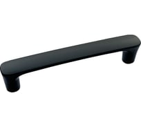 Ручка-скоба мебельная 2063 128мм сплав ЦАМ, черный матовый Trodos 303540