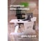 Игровой угловой компьютерный cтол VMMGame JETX LIGHT WHITE SF-1WWE 8