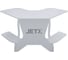 Игровой угловой компьютерный cтол VMMGame JETX LIGHT WHITE SF-1WWE 1