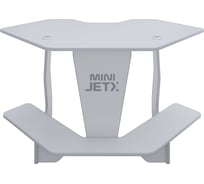 Игровой угловой компьютерный cтол VMMGame JETXmini LIGHT WHITE SF-1WWE-M
