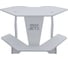 Игровой угловой компьютерный cтол VMMGame JETXmini LIGHT WHITE SF-1WWE-M 1