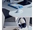 Игровой угловой компьютерный cтол VMMGame JETXmini LIGHT WHITE SF-1WWE-M 10