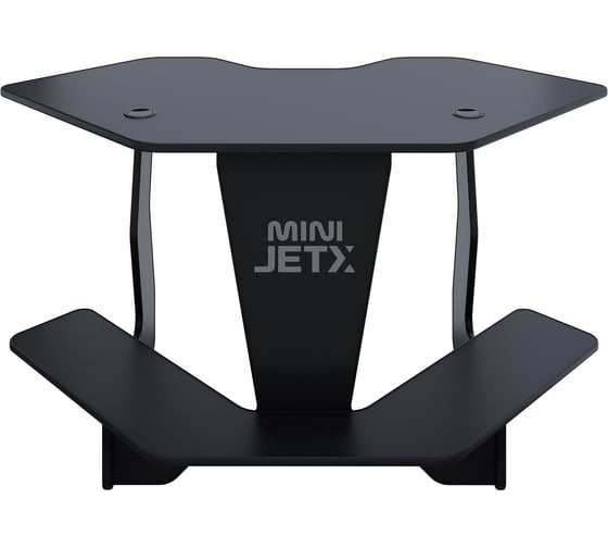 Игровой угловой компьютерный cтол VMMGame JETXmini DARK BLACK SF-1BBK-M