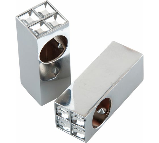 Комплект держателей рейлинга Lemax crystal, хром RAT-20 KIT 1